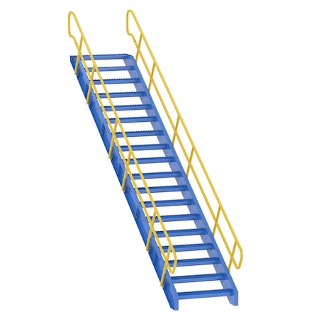 Vestil Modular Stair Top Step 132" STAIR-132